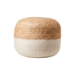 JUNI Sittpuff, Natur/elfenben Ø40xH35 cm