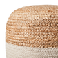 JUNI Sittpuff, Natur/elfenben Ø40xH35 cm