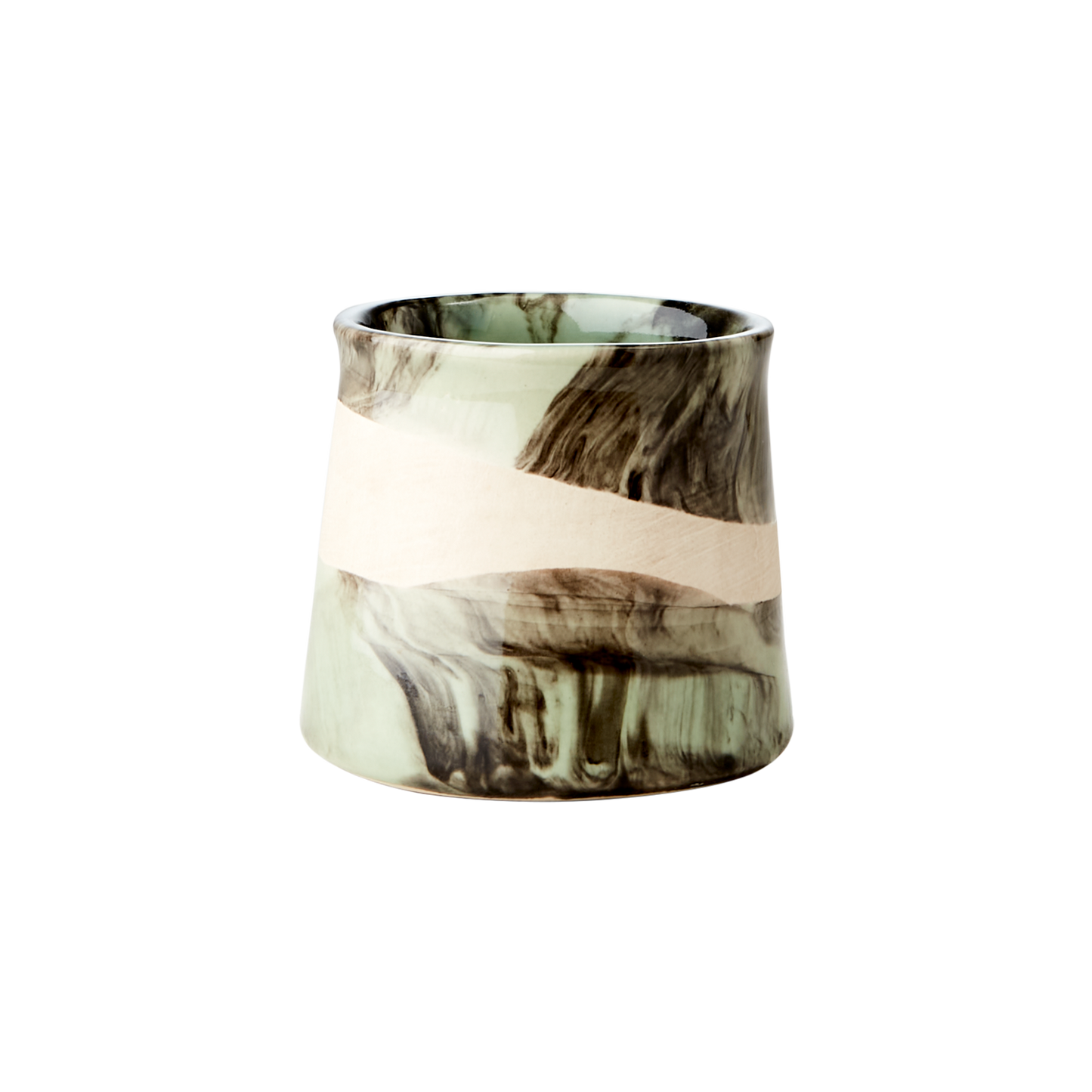 LAVA Kruka, Ljusgrön/flerfärgad