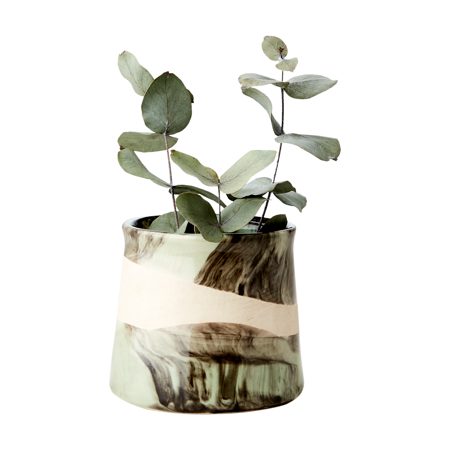 LAVA Kruka, Ljusgrön/flerfärgad