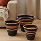 MADIBA Korg, set om 3, Svart/brun/beige