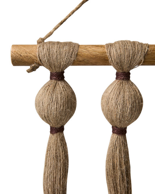 MILLA Väggdekoration, Natur/mörkröd