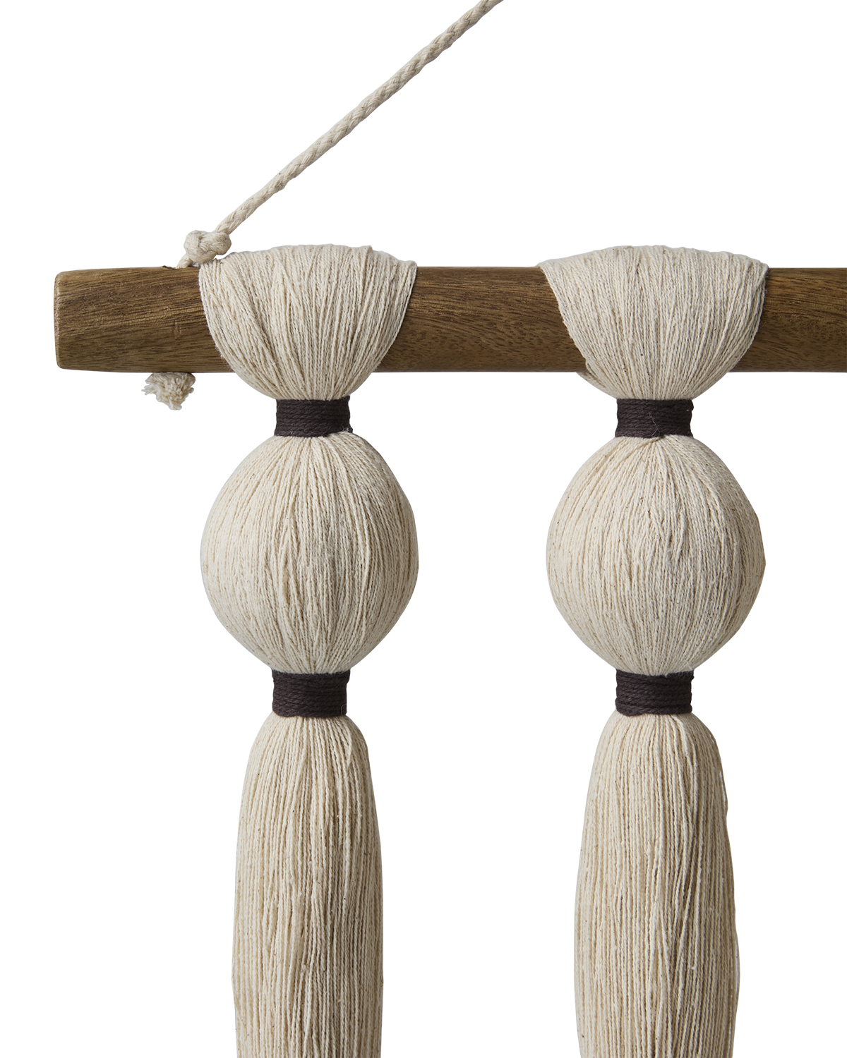 MILLA Väggdekoration, Vit/brun