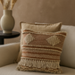 MINNA Kuddfodral, Rost/beige