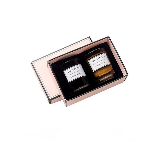 AROMA 2-pack Doftljus i Färgat Glas